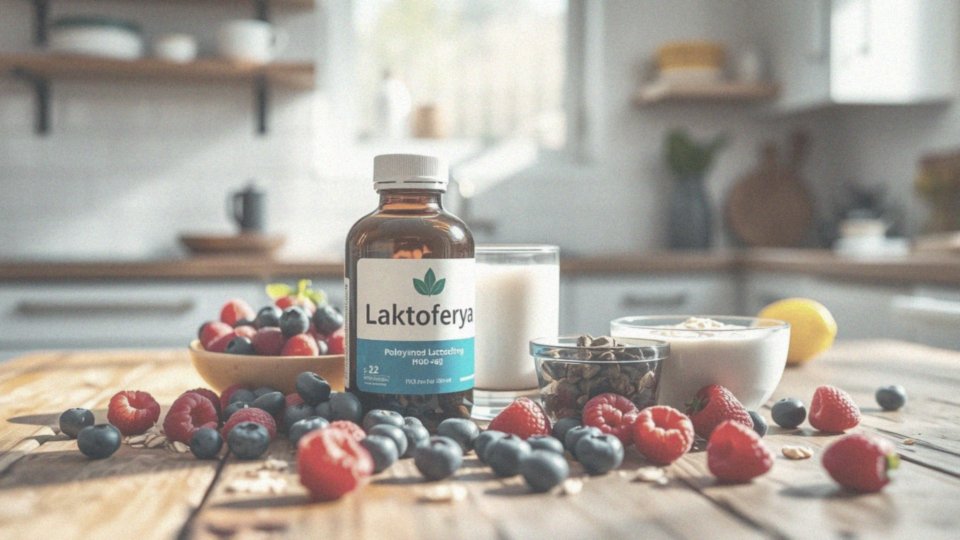 Jakie działanie mają suplementy diety zawierające laktoferynę?