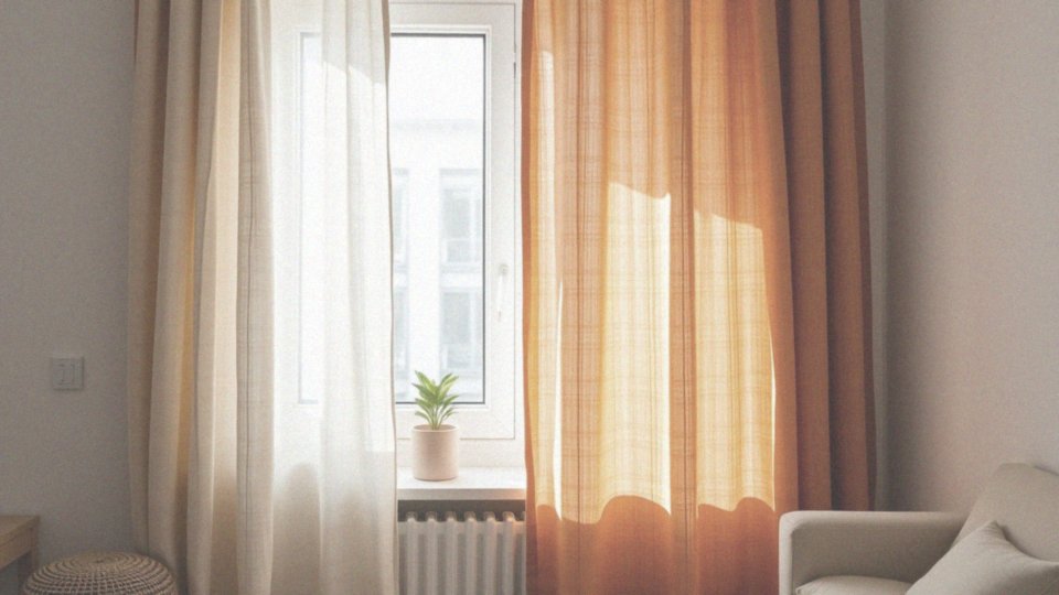 Jakie materiały najlepiej sprawdzają się przy zasłonach dwukolorowych?