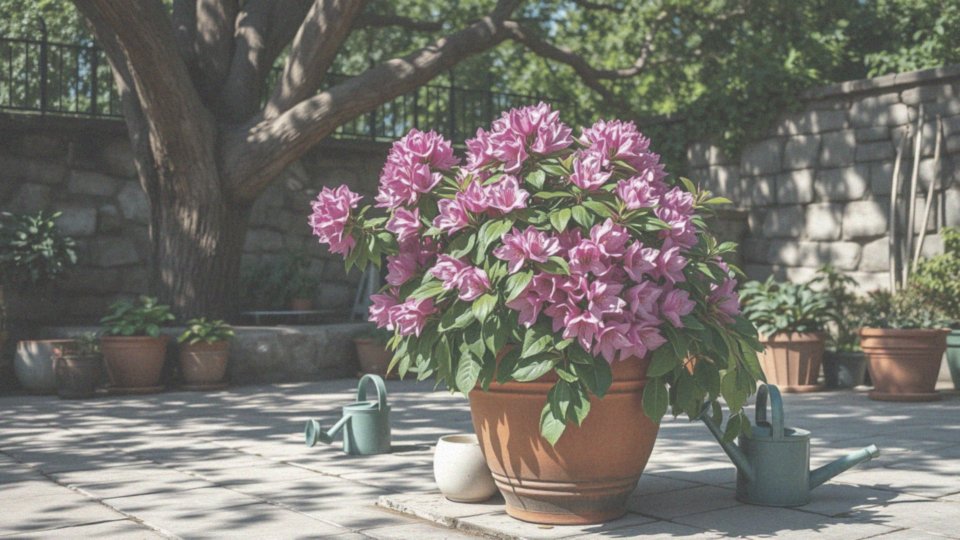 Jakie wymagania ma rododendron w donicy?