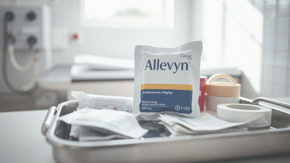 Jak długo można stosować opatrunek Allevyn Classic na ranie?