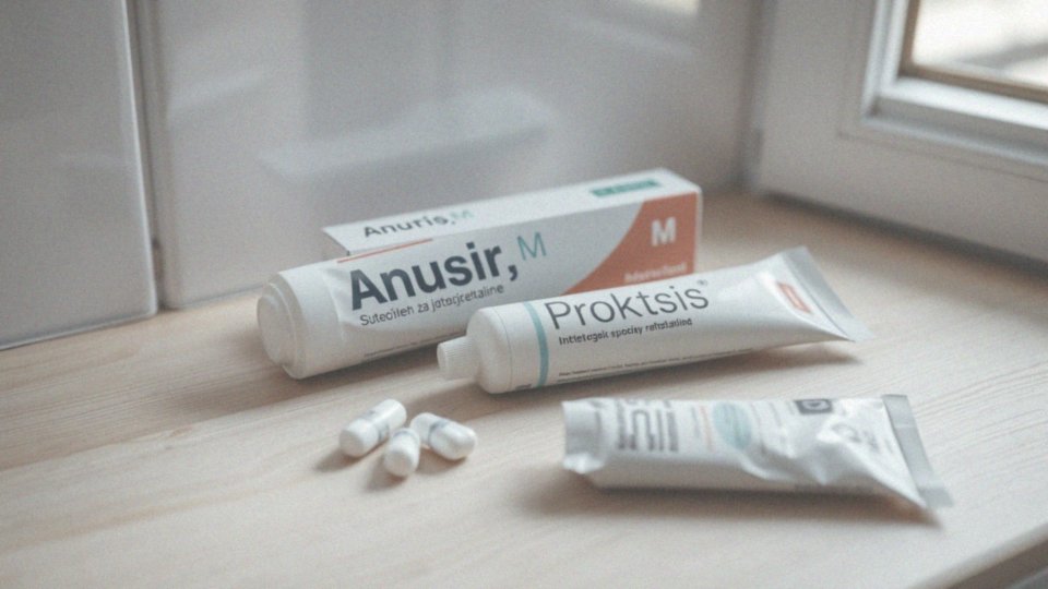 Co zawiera Anusir, a co Proktis-M?
