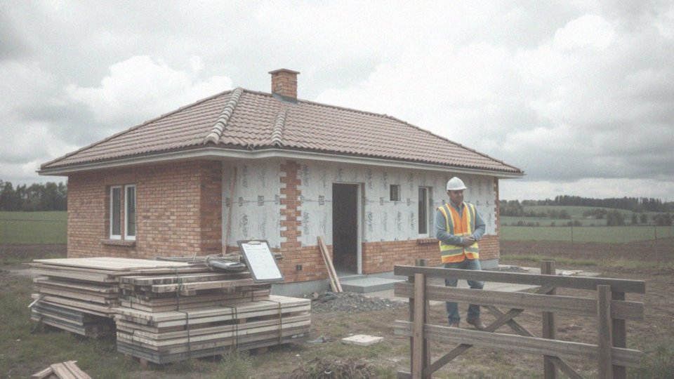 Jaka jest rola organu nadzoru budowlanego w procesie budowy domu 70m2?