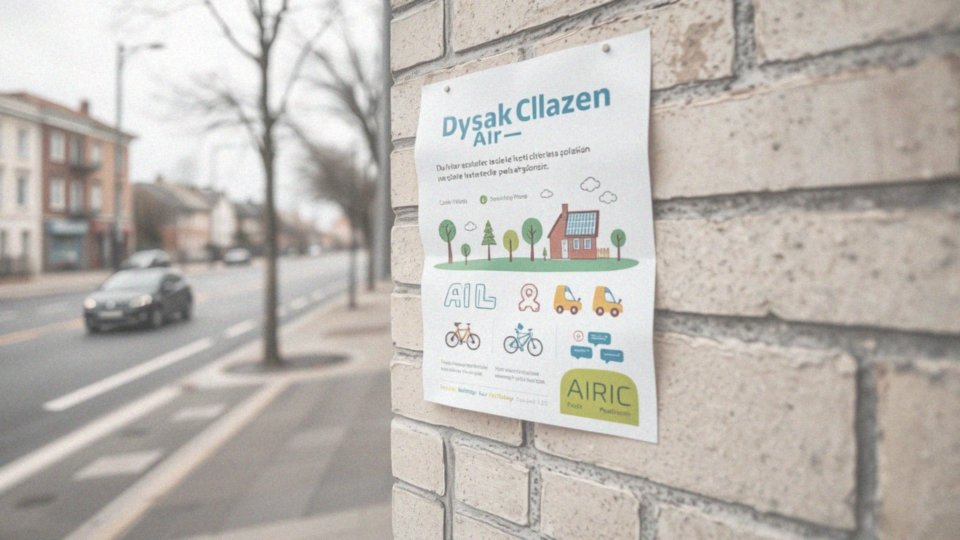 Jak dbać o czyste powietrze? Plakat pełen praktycznych wskazówek