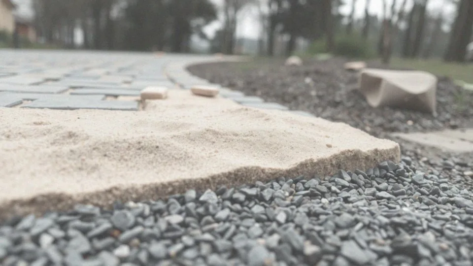 Piasek pod kostkę brukową – jak wybrać najlepszy materiał?