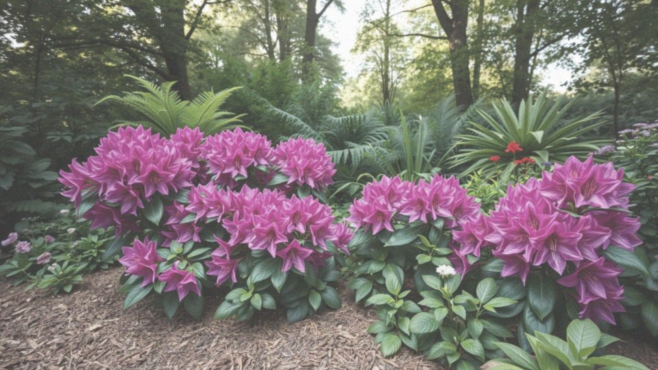 Rododendron w ogrodzie – aranżacje i kompozycje roślinne