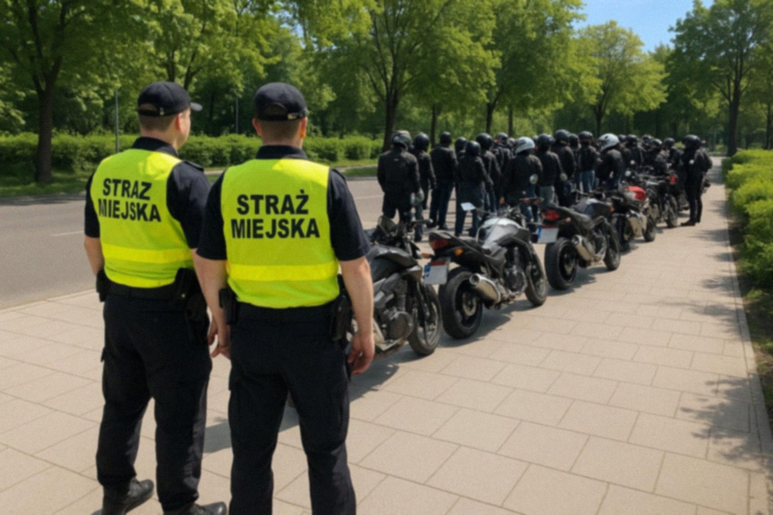 Bezpieczna droga do szkoły – strażnicy miejscy odwiedzili uczniów SP4 w Tczewie